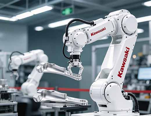 Precision robotics CNC machined components